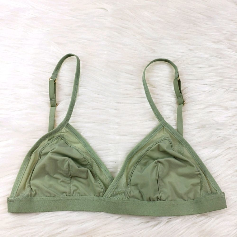 Madewell Micro Mesh Unlined Bra